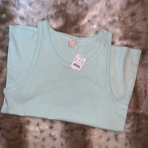 J. Crew Factory | Mint  Blue Tank Top